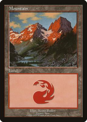 Mountain - Pyrenees card from European Lands