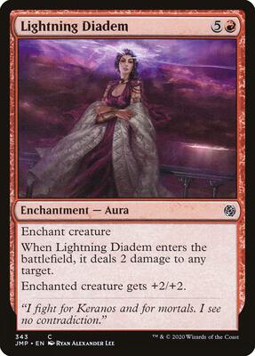 Lightning Diadem card from Jumpstart
