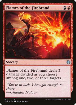 Flames of the Firebrand card from Jumpstart