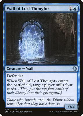 Wall of Lost Thoughts card from Jumpstart
