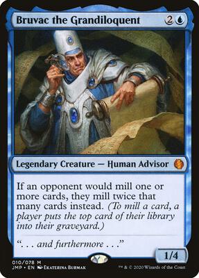 Bruvac the Grandiloquent card from Jumpstart