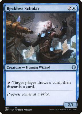 Reckless Scholar card from Jumpstart