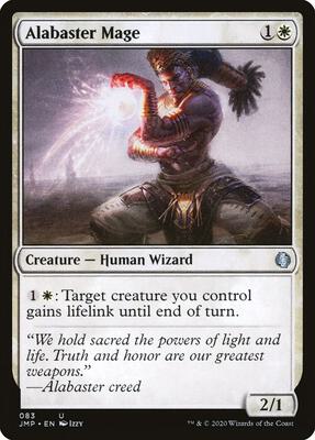 Alabaster Mage card from Jumpstart