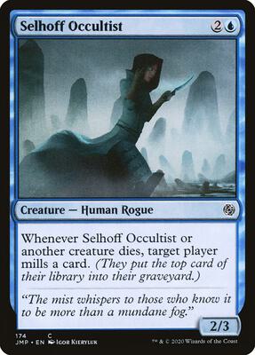 Selhoff Occultist card from Jumpstart