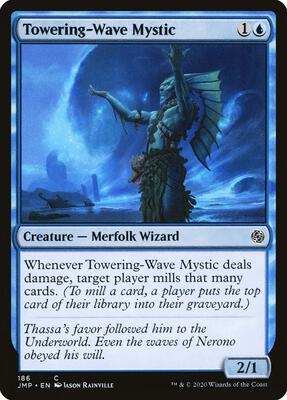 Towering-Wave Mystic card from Jumpstart