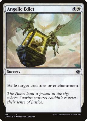 Angelic Edict card from Jumpstart