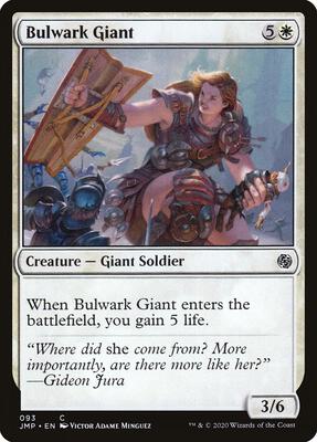 Bulwark Giant card from Jumpstart