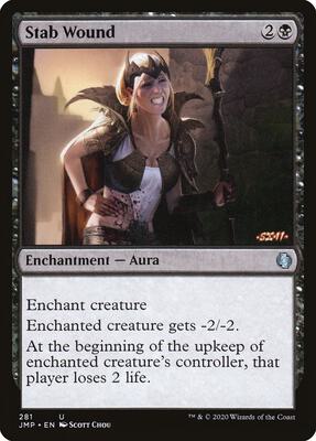 Stab Wound card from Jumpstart