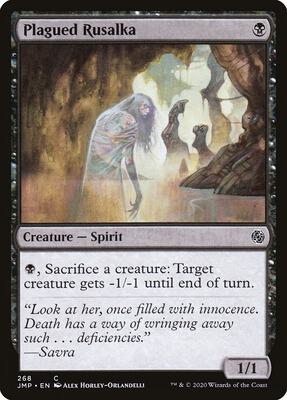 Plagued Rusalka card from Jumpstart
