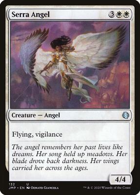 Serra Angel card from Jumpstart