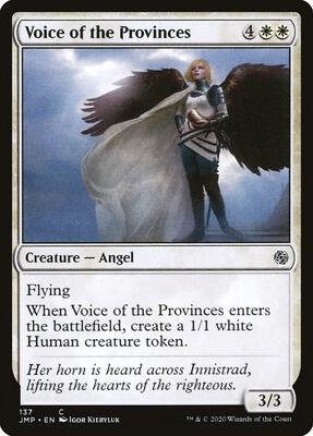 Voice of the Provinces card from Jumpstart