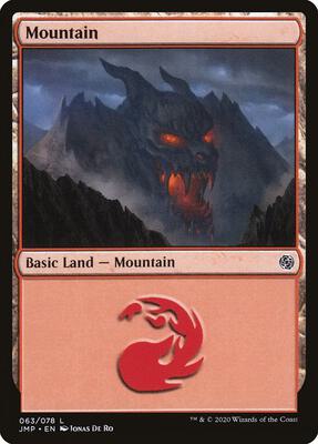 Mountain (063) card from Jumpstart