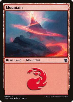 Mountain (066) card from Jumpstart
