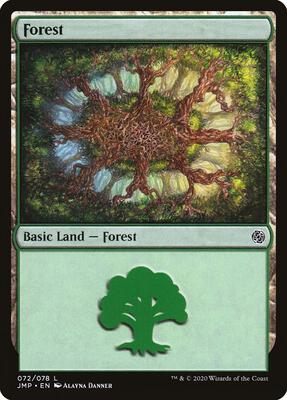 Forest (072) card from Jumpstart