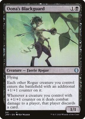 Oona's Blackguard card from Jumpstart