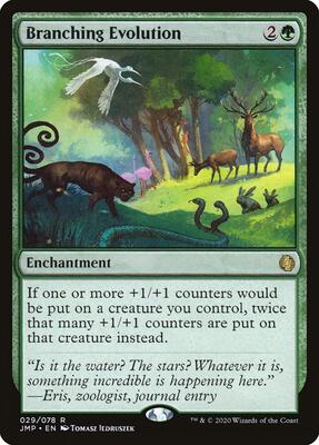 Branching Evolution card from Jumpstart