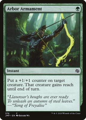 Arbor Armament card from Jumpstart
