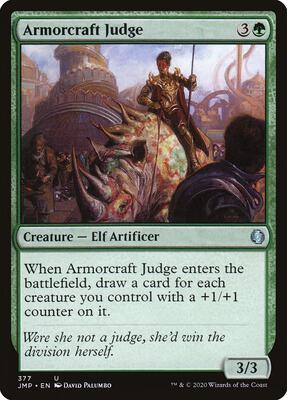 Armorcraft Judge card from Jumpstart