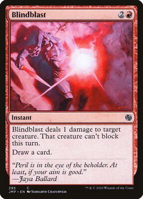 Blindblast card from Jumpstart