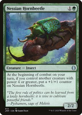 Nessian Hornbeetle card from Jumpstart
