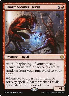Charmbreaker Devils card from Jumpstart