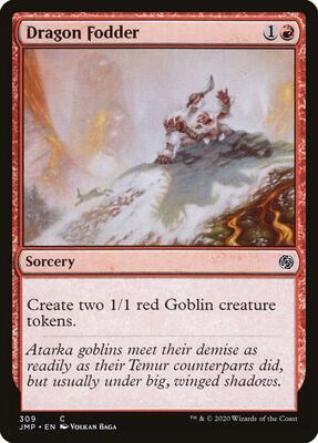 Dragon Fodder card from Jumpstart