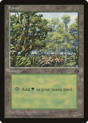 Forest (1996) card from Arena Promos
