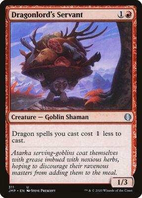 Dragonlord's Servant card from Jumpstart