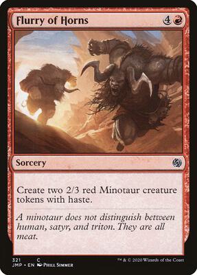Flurry of Horns card from Jumpstart