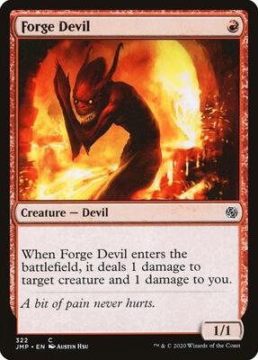 Forge Devil card from Jumpstart