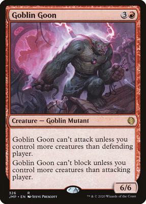 Goblin Goon card from Jumpstart