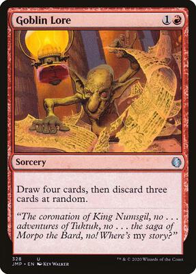 Goblin Lore card from Jumpstart