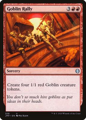 Goblin Rally card from Jumpstart
