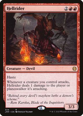 Hellrider card from Jumpstart