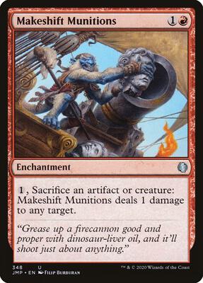 Makeshift Munitions card from Jumpstart