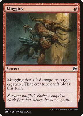 Mugging card from Jumpstart