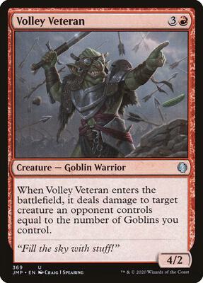 Volley Veteran card from Jumpstart