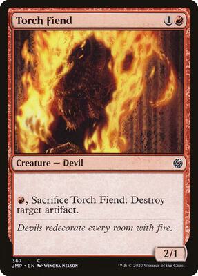 Torch Fiend card from Jumpstart