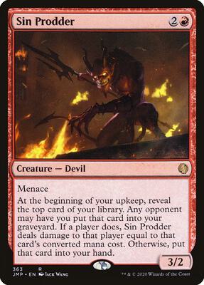 Sin Prodder card from Jumpstart