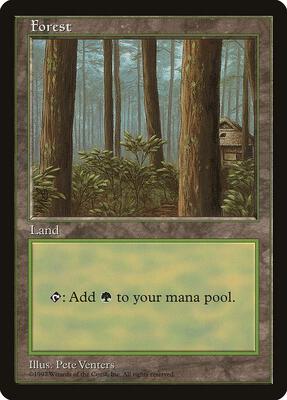 Forest - Red Pack (Venters) card from APAC Lands