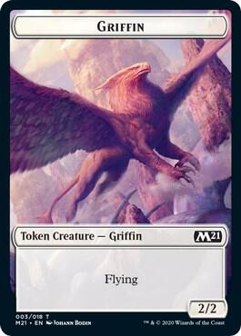 Griffin Token card from Core Set 2021