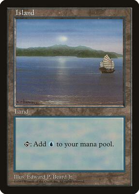 Island - Red Pack (Beard, Jr.) card from APAC Lands
