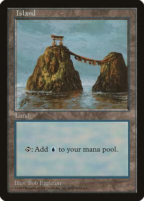 Island - Blue Pack (Eggleton) card from APAC Lands
