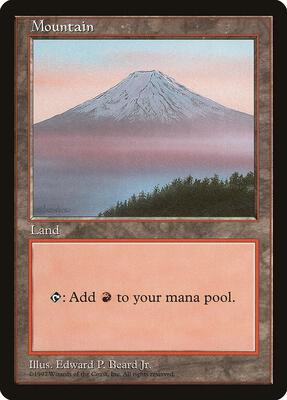 Mountain - Clear Pack (Beard, Jr.) card from APAC Lands