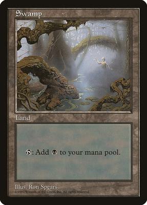 Swamp - Clear Pack (Spears) card from APAC Lands