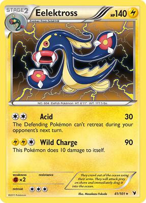 Eelektross - 41/101 (Noble Victories) card from Deck Exclusives