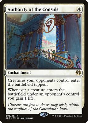 Authority of the Consuls card from Promo Pack: Core Set 2021