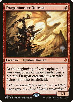 Dragonmaster Outcast card from Promo Pack: Core Set 2021