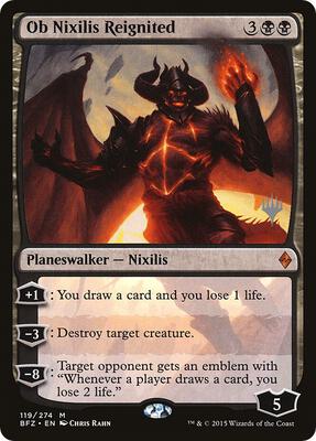 Ob Nixilis Reignited card from Promo Pack: Core Set 2021
