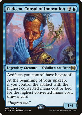 Padeem, Consul of Innovation card from Promo Pack: Core Set 2021